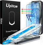 Uyiton Anti-Blue Light for iPhone 15 Plus Screen Protector by Uyiton
