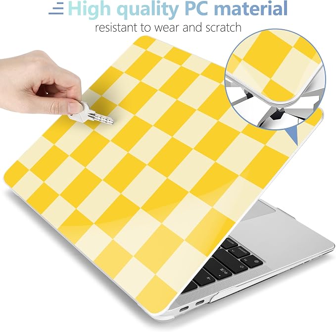 MEEgoodo for MacBook Air 13 inch Case 2021 2020 2019 2018 Released A2337 M1 - Image 3