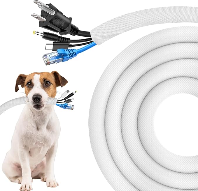 Secbolt Cord Protectors from Pets No Chew, 25ft by Secbolt