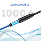 Devinal 6.35mm 1/4" inch TRS Plug Male to 1/4 Female Headphone Guitar Extension - Image 2