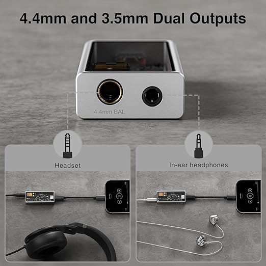 Questyle M15C Headphone Amplifier Portable USB DAC Amps 32Bit/384kHz DSD256 - Image 2