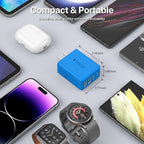 sccvee USB C Wall Charger, 40W 4-Port USB C Charger Block, Fast Charging Block - Image 7