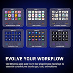 VSDINSIDE Macro Keypad, Stream Controller Deck Gaming Streaming Shortcut - Image 3