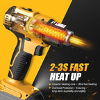 LIVOWALNY Cordless Heat Gun Compatible - Image 3