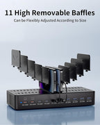 620W Charging Station for Multiple Devices, 10-Port USB C Fast Charger Station - Image 8