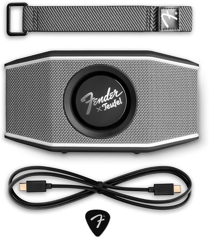Fender x Teufel ROCKSTER GO 2 Portable Bluetooth Speaker – Powerful Sound - Image 6