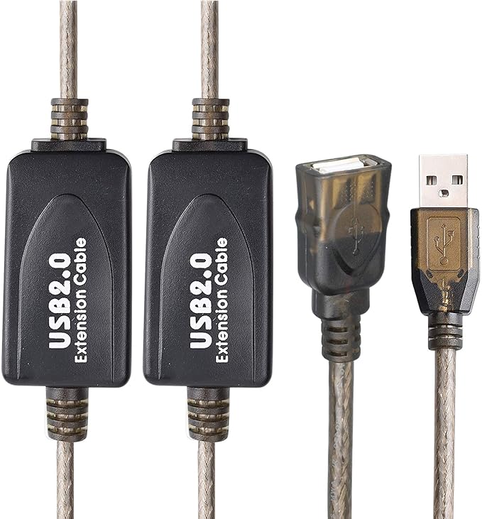 LDKCOK USB 2.0 Type A Male to A Female Active Repeater Extension Cable 75ft - Image 2