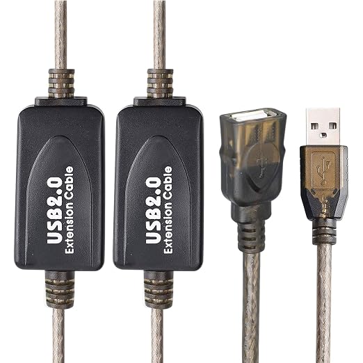 75 FT USB Extension Cable, USB 2.0 Type A Male to A Female Active Repeater - Image 2