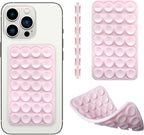 Silicone Double-Sided Suction Phone Case Detachable Mount, Car Dashboard Holder by DreamsLink