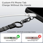 Phone Lanyard 2 in 1, Anti Theft Phone Strap Crossbody - Image 5