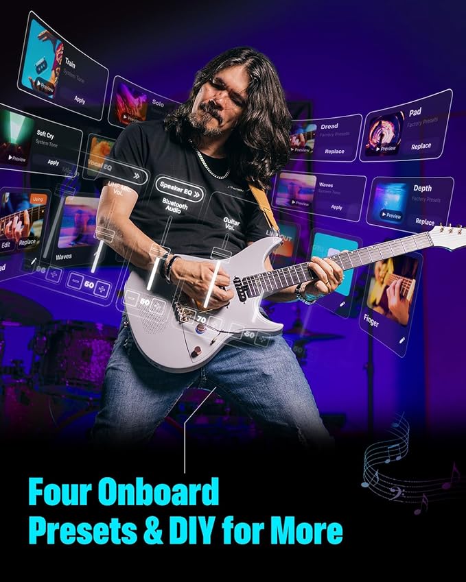 Enya Inspire 39" Smart Electric Guitar - Image 4