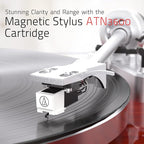 Record Player Turntables for Vinyl Record Belt-Drive Wireless Output - Image 2