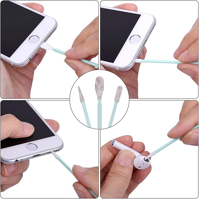 45 Pcs Cell Phone Cleaning Kit, Wisdompro USB Charging Port Cleaner and - Image 5