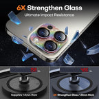 Camera Lens Protector for iPhone 16 Pro Max/16 Pro/iPhone 15 Pro Max/15 - Image 6