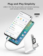 SD Card Reader, USB C to Micro SD/TF/CF Memory Card Reader, 4 in 1 USB Type C - Image 6