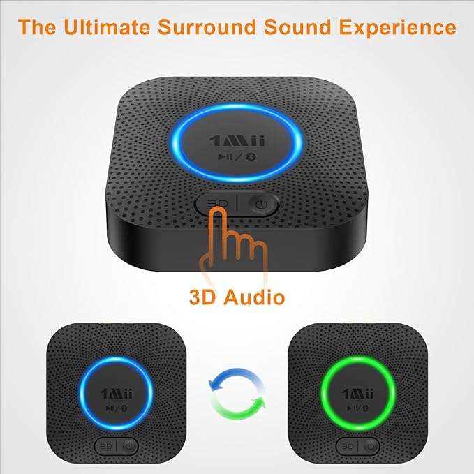 1Mii B06+ Bluetooth Receiver, Hi-Fi Wireless Audio Adapter - Image 6