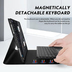 Keyboard Case for iPad Pro 12.9 Inch 2017/2015, 7 Color Backlit, Detachable - Image 2