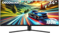 Deco Gear 34" 3440x1440 21:9 Ultrawide Curved Monitor, 4000:1 Contrast Ratio by DecoGear