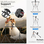 NEEWER 31.5"/80cm Motorized Camera Slider, App Wireless Control Carbon Fiber - Image 6