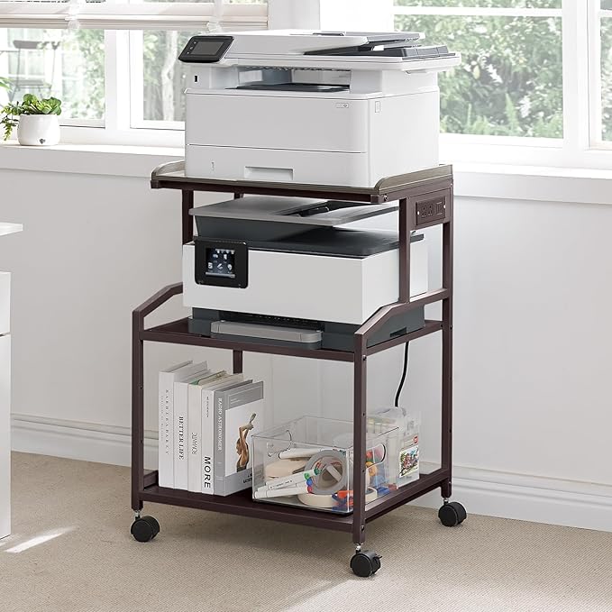Lauren&Harold 34'' Printer Stand - Image 2