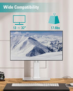 MOUNT PRO Single Monitor Stand Fits Max 32 inch Screen, Free-Standing Computer - Image 9