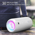 Ortizan Portable Bluetooth Speaker: IPX7 Waterproof, 24W Loud Sound, Deep Bass - Image 4