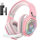2.4GHz Gaming Headset Wireless by Ozeino