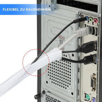 AGPTEK Cable Sleeve, 20ft - Image 4