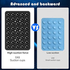 Silicone Double Sided Suction Phone Case Mount, Detachable Hands Free & Strong - Image 4