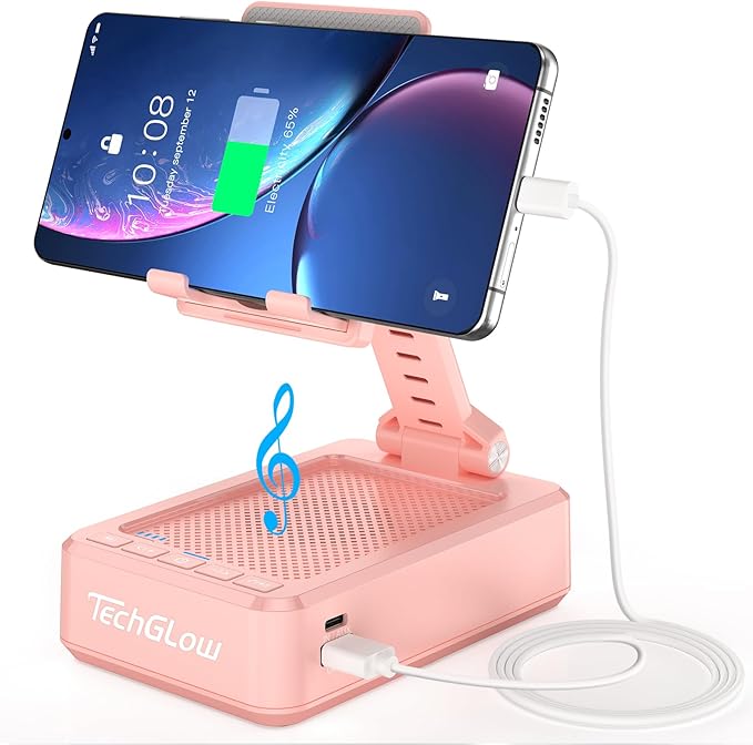 TechGlow Gifts for Men Women Foldable Cellphone Stand by TechGlow