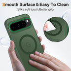 Magnetic for Google Pixel 9 Pro XL Case, Shockproof Slim Translucent Matte - Image 5