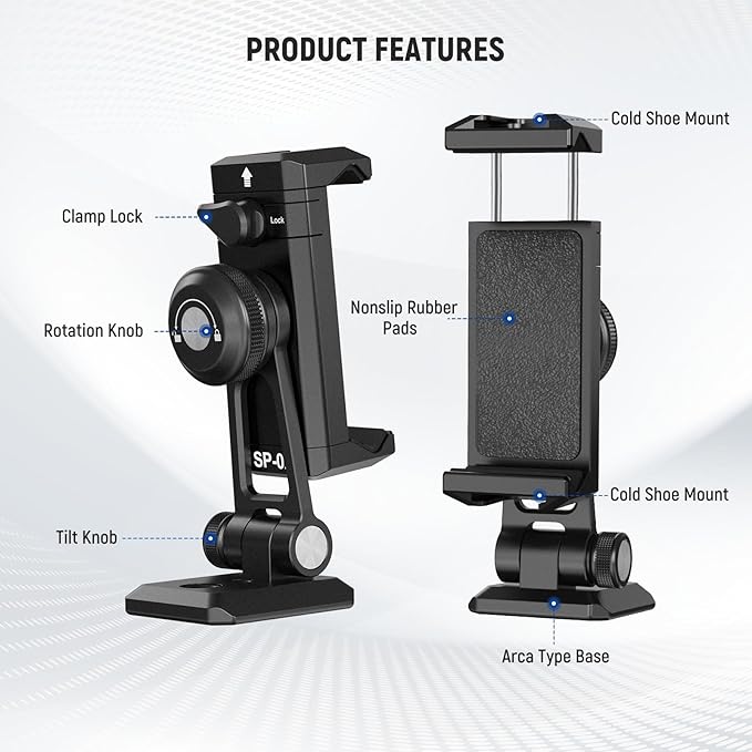 NEEWER SP-02 Phone Tripod Mount Adapter - Image 7