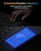 typecase Edge+ Keyboard Case for 2024 iPad Pro 13-inch, Ultra-Slim Detachable - Image 9
