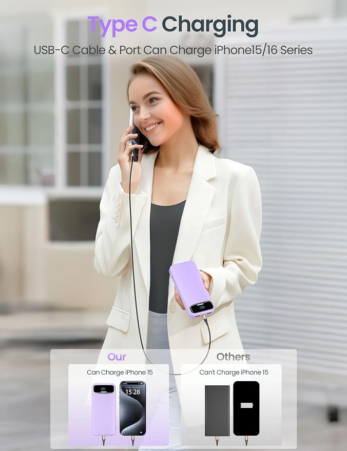 12000mAh Lightweight-Portable-Charger-Power-Bank - Image 5