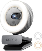 GUSGU G910 2K Quad HD Webcam for PC, by GUSGU