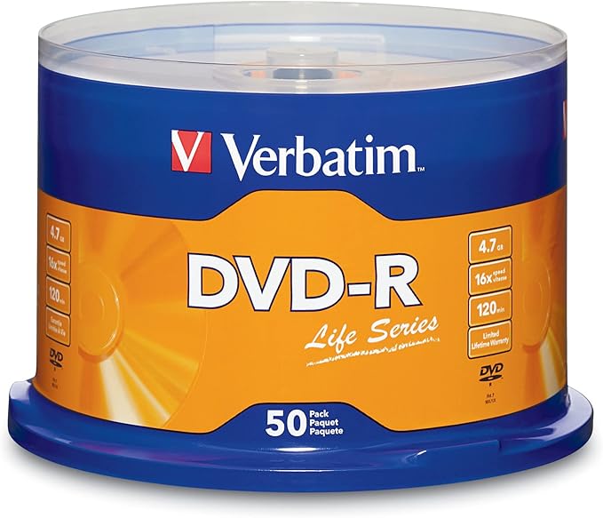 Verbatim® Life Series DVD-R Disc Spindle - Image 2