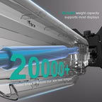 WALI Single Monitor Mount for 13-34 inch Screens, Adjustable Single Monitors Arm - Image 3