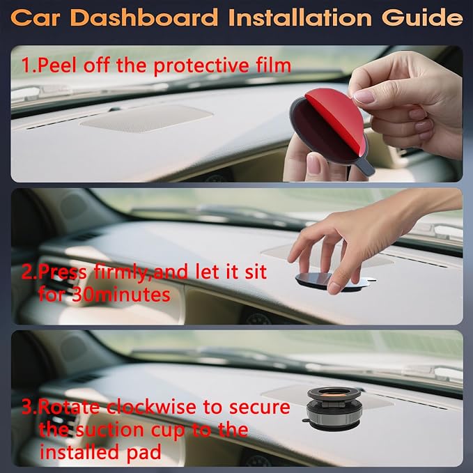 Phone Holders for Your Car Phone Holder Mount for MagSafe 360° Adjustable - Image 8