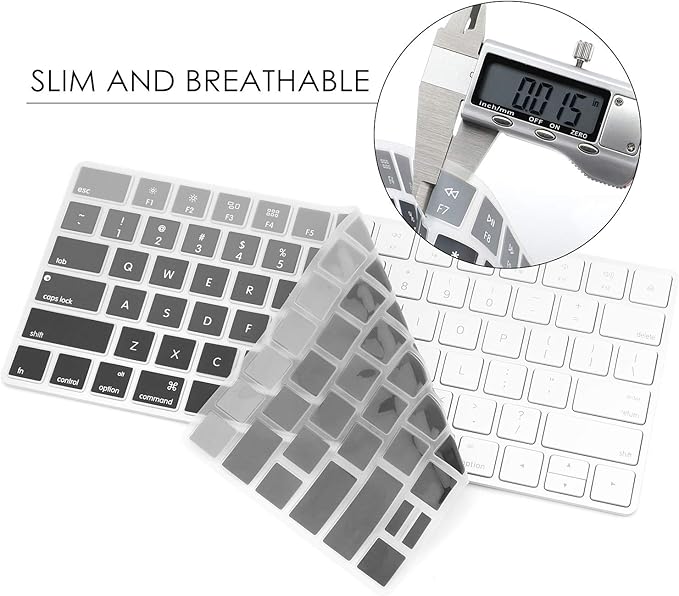 Allinside Ombre Gray Cover for Apple Magic Keyboard - Image 4