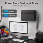GOLDENMATE 1500VA/1000W Lithium UPS Battery Backup & Surge Protector, LiFePO4 - Image 6