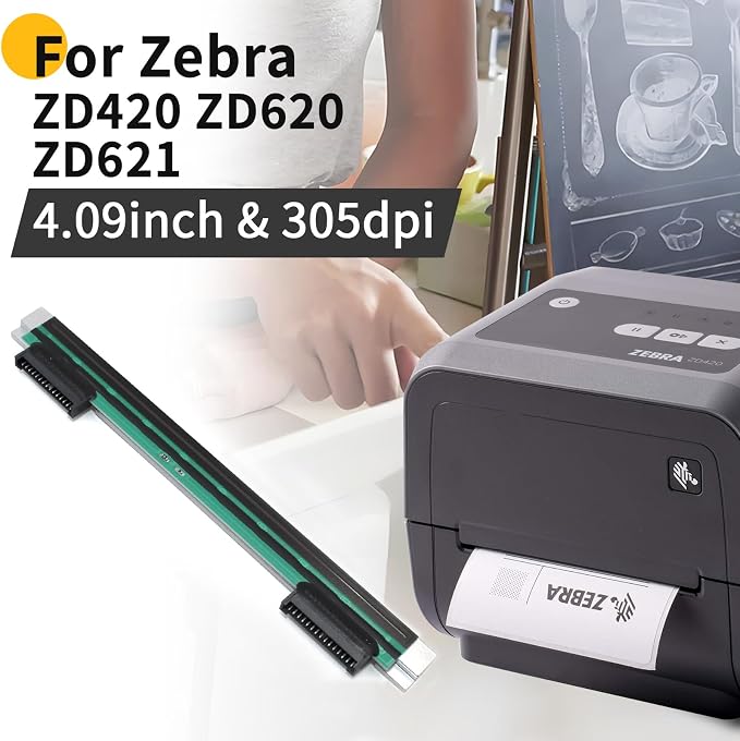 P1080383-227 New Printhead for Zebra ZD420 ZD620 ZD621 T-Series Thermal Mobile - Image 3