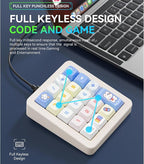 Adventurers K812 Wired Mechanical Numeric Keypad, 19-Key Hot-Swappable RGB - Image 7