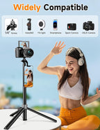Magnetic Phone Tripod, Portable Cellphone Stand - Image 5