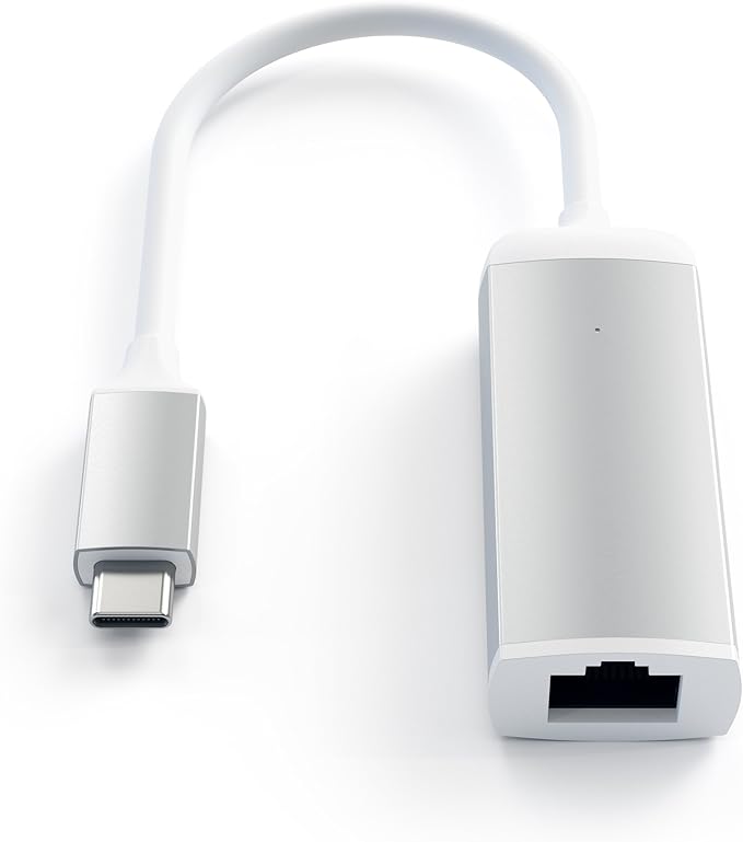 Satechi USB C to Ethernet Cable, Type-C Gigabit Ethernets Adapter, Aluminum - Image 4