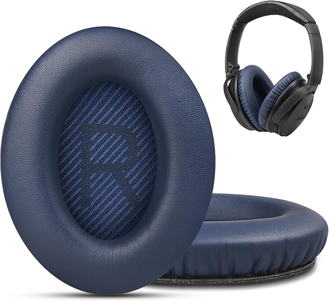 Premium Replacement Ear Pads for Bose QC35 & QC35ii Headphones by GEVO- by GEVO