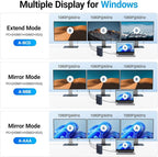 ACASIS USB C Docking Station Dual Monitor, 16-in-1 Laptpop Docking Station - Image 5