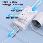 2000W Voltage Converter US to Europe - Image 4