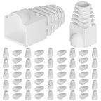 CableGeeker 100-Pack Cat6 / Cat5e RJ45 Strain Relief Boots, RJ45 Boot, Cat 6 by CableGeeker