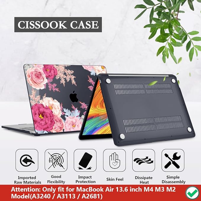 CISSOOK Laptop Cover, Hard Shell Case - Image 6