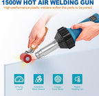 Iglobalbuy 1500W Hot Air Plastic Welder Plastic Welding Roofing Kit Vinyl PVC - Image 2